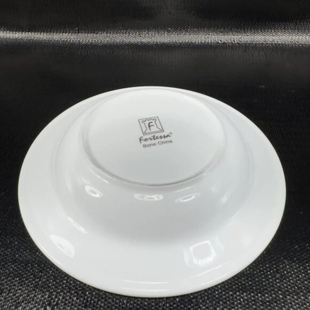 Fortessa Decorated Edges Deep Dish Bowl 9inch Porcelain Dishes Bowls Set 3 VTG‎